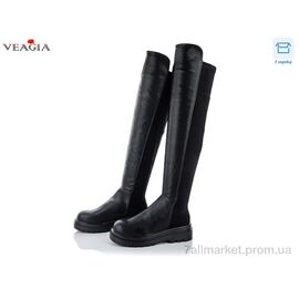 Ботфорти жіночі Весна/осінь YG52 (6 пар р.36-41) "Veagia-ADA" недорого оптом від прямого постачальника