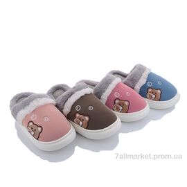 Тапки жіночі для будинку Весна/осінь 8068 mix (12 пар р.36-41) "Deshman" недорого оптом від прямого постачальника