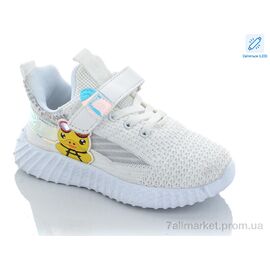 Кросівки дитячі модні Весна/осінь 9733-4 LED пена (8 пар р.26-31) "Xifa kids" недорого оптом від прямого постачальника