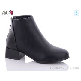 Черевики жіночі стильні Весна/осінь KU936-1 (6 пар р.36-41) "Aba" недорого оптом від прямого постачальника
