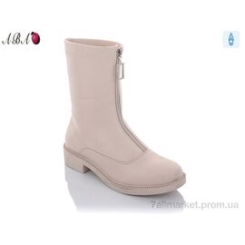 Черевики жіночі стильні Весна/осінь KU537-2-2 (6 пар р.36-41) "Aba" недорого оптом від прямого постачальника
