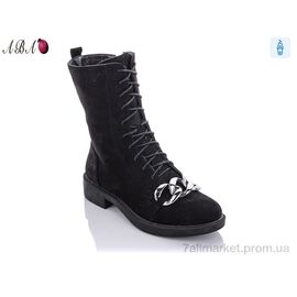 Черевики жіночі стильні Весна/осінь KU537-8-1 (6 пар р.36-41) "Aba" недорого оптом від прямого постачальника