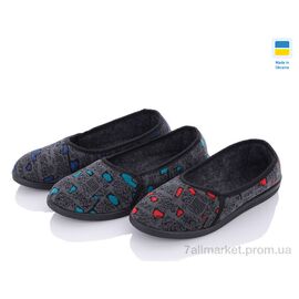 Тапки жіночі для будинку Весна/осінь Луцьк Укр 14 mix (8 пар р.37-40) "Vladimir" недорого оптом від прямого постачальника
