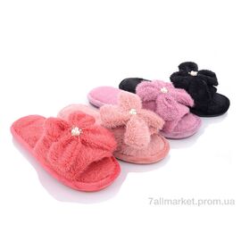 Тапки жіночі для будинку Весна/осінь WP194 mix (12 пар р.36-41) "Deshman" недорого оптом від прямого постачальника