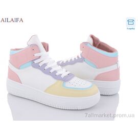 Фотография Кроссовки женские модные Весна/осень K167-5 (8 пар р.36-41) "Ailaifa" недорого оптом от прямого поставщика