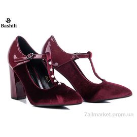 Фотография Туфли женские стильные Весна/осень A62-12 (6 пар р.35-40) "Башили" недорого оптом от прямого поставщика