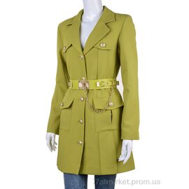 Піджак жіночий Весна/осінь 9386 l.green (4 шт. р.сітка36-42) "Gelsomino" недорого оптом від прямого постачальника