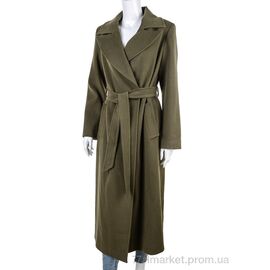Пальто жіноче Весна/осінь 1090 green (4 шт. р.сітка36-42) "Gelsomino" недорого оптом від прямого постачальника