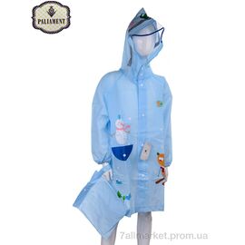 Фотография Дождевик для детей Весна/осень SY1183-1 (5 шт. р.сетка S-2XL) "PALIAMENT" недорого оптом от прямого поставщика