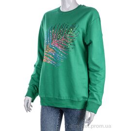 Батник жіночий Весна/осінь 1003-4 green (3 шт. р.сіткаS-L) "Red Hat" недорого оптом від прямого постачальника