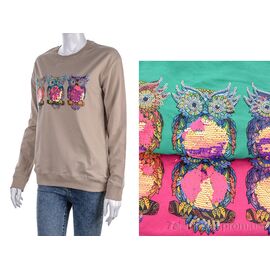 Батник жіночий Весна/осінь 1003-1 mix (3 шт. р.сіткаS-L) "Red Hat" недорого оптом від прямого постачальника