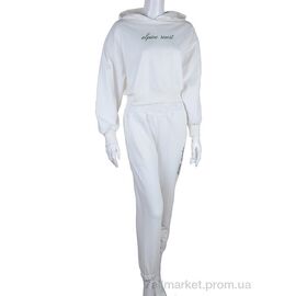 Фотография Спортивный костюм женский Весна/осень 17-34004-1 white (3 шт. р.сетка S-L) "Red Hat" недорого оптом от прямого поставщика