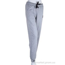 Спортивні штани жіночі Весна/осінь 17-8002-3 grey Батал (3 шт. р.сіткаL-2XL) "Red Hat" недорого оптом від прямого постачальника