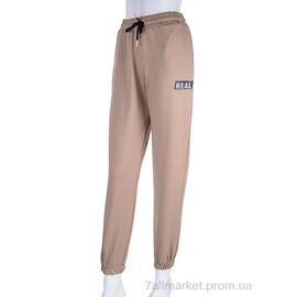 Спортивні штани жіночі Весна/осінь 17-8000-1 beige (4 шт. р.сіткаS-XL) "Red Hat" недорого оптом від прямого постачальника