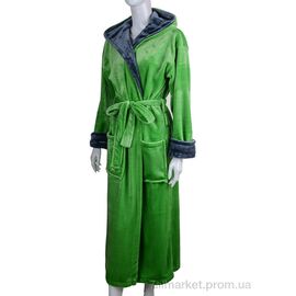 Халат жіночий Весна/осінь 100011 l.green (4 шт. р.сіткаS-XL) "Ledi-Sharm" недорого оптом від прямого постачальника