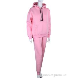 Спортивний костюм жіночий Весна/осінь 3013 pink (3 шт. р.сіткаS-L) "Ledi-Sharm" недорого оптом від прямого постачальника