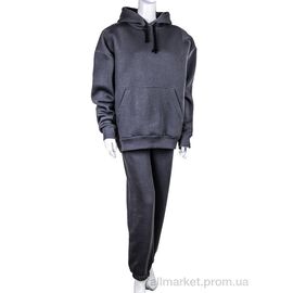 Спортивний костюм жіночий Весна/осінь 3012 grey (4 шт. р.сіткаXL-4XL) "Ledi-Sharm" недорого оптом від прямого постачальника