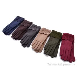 Рукавички жіночі Весна/осінь Y301 mix (12 шт. р.сітка6,5-8,5) "KUINH" недорого оптом від прямого постачальника