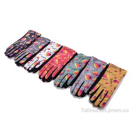 Фотография Перчатки женские Весна/осень Likee002 mix (12 шт. р.сетка 6,5-8,5) "KUINH" недорого оптом от прямого поставщика