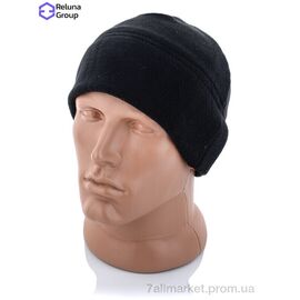 Шапка чоловіча Весна/осінь AQ001-1 black (5 шт. р.сітка) "Reluna Group" недорого оптом від прямого постачальника