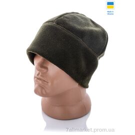 Шапка чоловіча Весна/осінь Шапка фліс хакі (5 шт. р.сіткаOne size) "VIOLA" недорого оптом від прямого постачальника