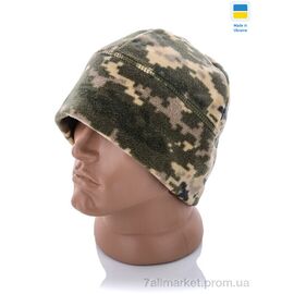 Шапка чоловіча Весна/осінь Шапка фліс піксель (5 шт. р.сіткаOne size) "VIOLA" недорого оптом від прямого постачальника