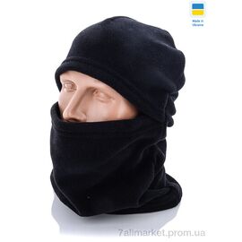 Балаклава чоловіча Весна/осінь Балаклава фліс чорний (5 шт. р.сіткаOne size) "VIOLA" недорого оптом від прямого постачальника