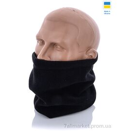 Баф для чоловіків Весна/осінь Баф фліс без затяжки чорний (5 шт. р.сіткаOne size) "VIOLA" недорого оптом від прямого постачальника