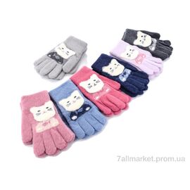 Фотография Перчатки для детей Весна/осень A637M mix (12 шт. р.сетка 6-8) "KUINH" недорого оптом от прямого поставщика