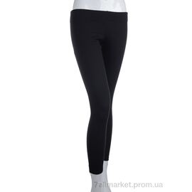 Лосінси жіночі Весна/осінь Лосіни рубчик чорний полубатал (3 шт. р.сітка50-54) "VIOLA" недорого оптом від прямого постачальника