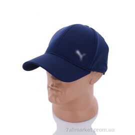 Кепка для чоловіків Весна/осінь A007-4 navy (5 шт. р.сітка) "KUINH" недорого оптом від прямого постачальника