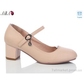 Туфлі жіночі стильні Весна/осінь KU7053-27-2 (6 пар р.36-41) "Aba" недорого оптом від прямого постачальника