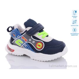 Кросівки дитячі модні Весна/осінь CT9889E LED (8 пар р.21-26) "Xifa kids" недорого оптом від прямого постачальника