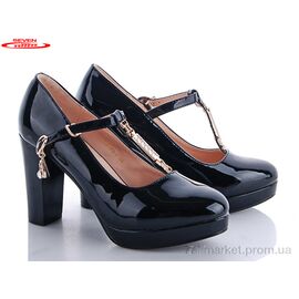 Фотография Туфли женские стильные Весна/осень 777-P9-1 (6 пар р.36-40) "Seven" недорого оптом от прямого поставщика