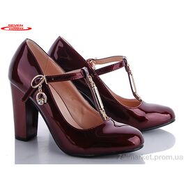 Туфлі жіночі стильні Весна/осінь 777-P12-5 (6 пар р.36-40) "Seven" недорого оптом від прямого постачальника