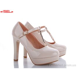 Туфлі жіночі стильні Весна/осінь 777-P37-3 (6 пар р.36-40) "Seven" недорого оптом від прямого постачальника