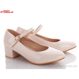 Фотография Туфли женские стильные Весна/осень 777-P50-3 (6 пар р.36-40) "Seven" недорого оптом от прямого поставщика