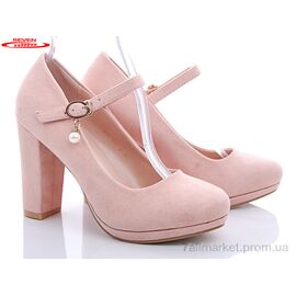 Фотография Туфли женские стильные Весна/осень 777-P81-6 (6 пар р.36-40) "Seven" недорого оптом от прямого поставщика