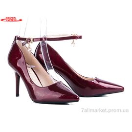 Туфлі жіночі стильні Весна/осінь 777-A6-5 (6 пар р.36-40) "Seven" недорого оптом від прямого постачальника