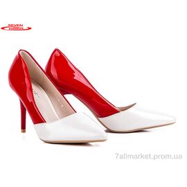 Фотография Туфли женские стильные Весна/осень 777-A9-7 (6 пар р.36-40) "Seven" недорого оптом от прямого поставщика