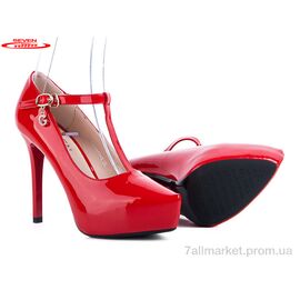 Туфлі жіночі стильні Весна/осінь 777-A11-2 (6 пар р.36-40) "Seven" недорого оптом від прямого постачальника