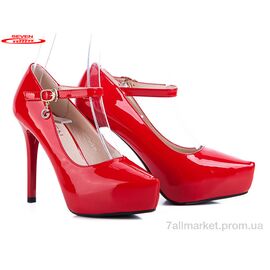 Туфлі жіночі стильні Весна/осінь 777-A12-2 (6 пар р.36-40) "Seven" недорого оптом від прямого постачальника