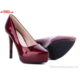 Туфлі жіночі стильні Весна/осінь 777-A16-6 (6 пар р.36-40) "Seven" недорого оптом від прямого постачальника