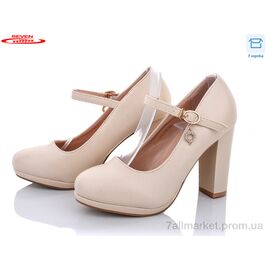 Фотография Туфли женские стильные Весна/осень 777-P80-7A (6 пар р.36-40) "Seven" недорого оптом от прямого поставщика