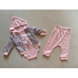 Фотография Комплект детский на девочку 1557 pink р.0.1-0.9 "BURATINO" недорого оптом от прямого поставщика