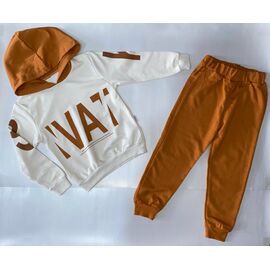 Костюм дитячий спортивний на хлопчика 9328 white р.3-6 "BURATINO" недорого оптом від прямого постачальника