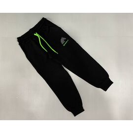 Фотография Штаны детские спортивные на мальчика 4035 black р.110-128 "BURATINO" недорого оптом от прямого поставщика