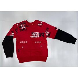 Фотография Батник детский на мальчика 1002 red р.110-128 "BURATINO" недорого оптом от прямого поставщика