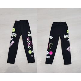 Лосини дитячі на дівчинку 3083 black р.5-8 "Gold Kids" недорого оптом від прямого постачальника