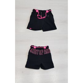 Дитячі шорти на дівчинку 0002 black р.8-16 "Gold Kids" недорого оптом від прямого постачальника